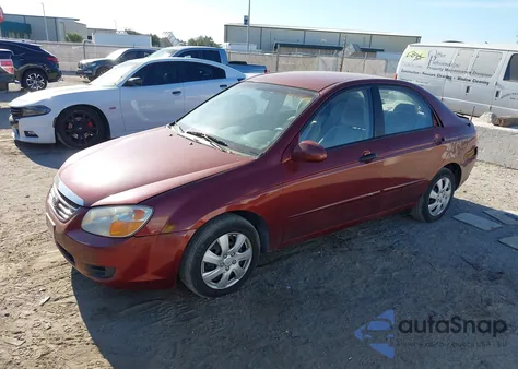 2007 Kia Spectra Ex z USA, uszkodzony, nr VIN KNAFE121075430757